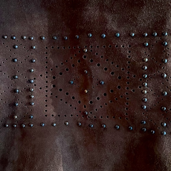 BCBG MAX AZRIA Suede Mini Skirt - Picture 3 of 7